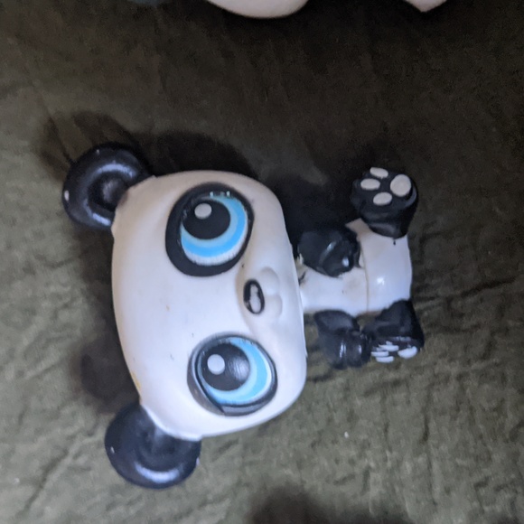 Three baby panda Littlest pet shop LPS #387 #90 and #250 - Picture 4 of 6